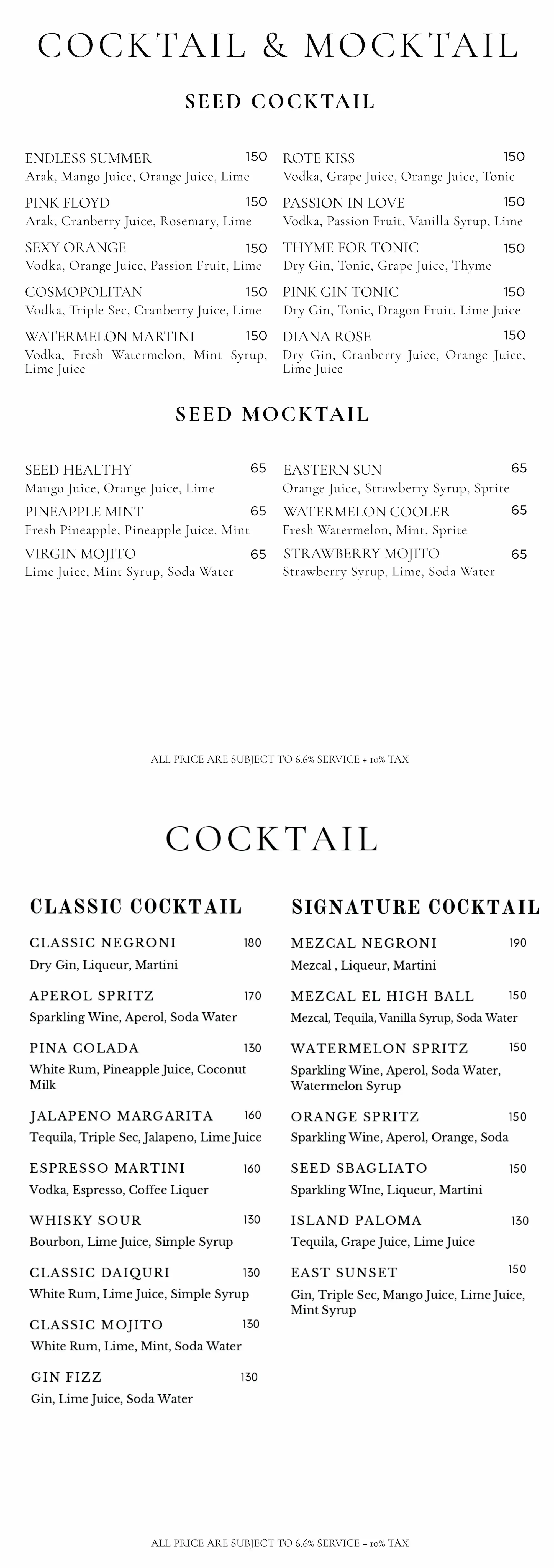 Cocktail & Mocktail Menu New (6/4/26)