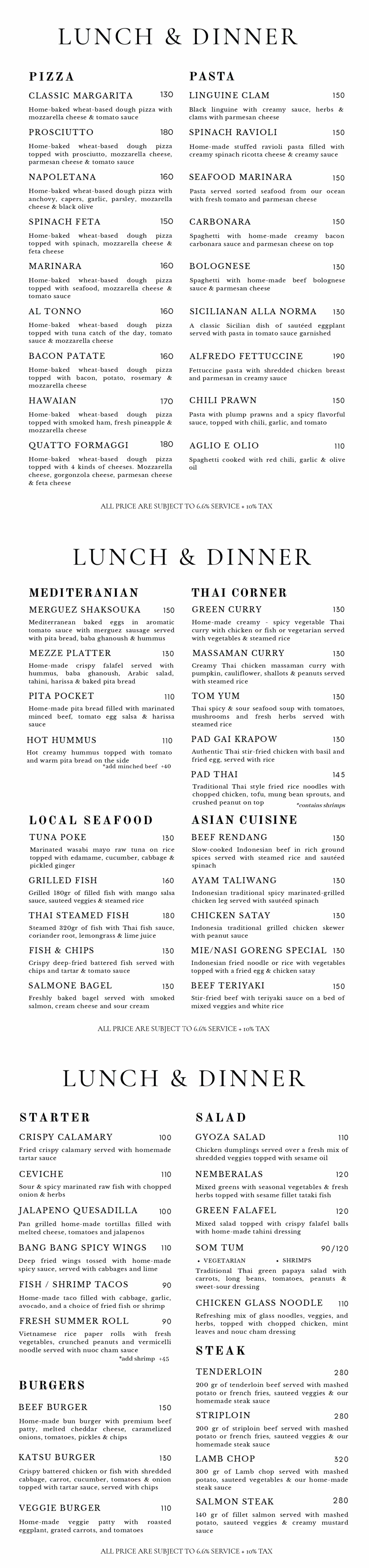 Lunch & Dinner Menu (14 Apr 2026)